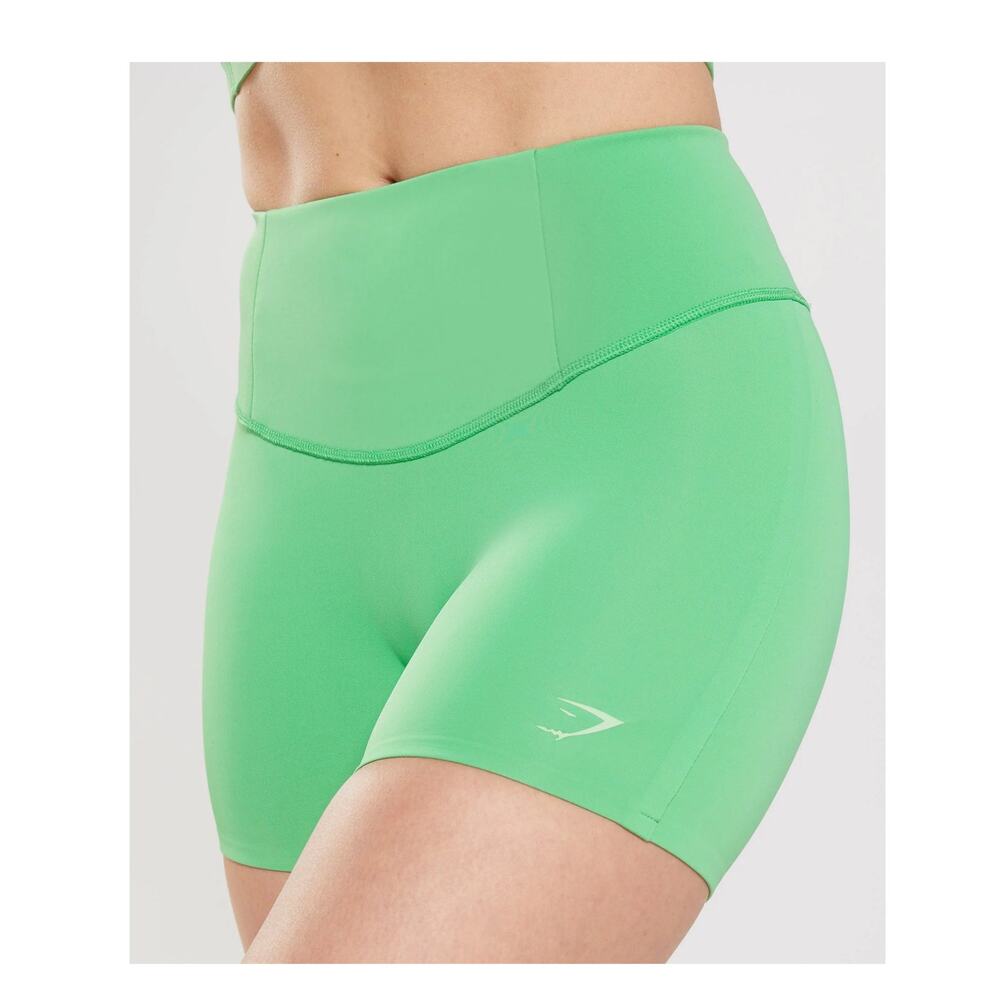 Gymshark Active Green Yoga Shorts XS